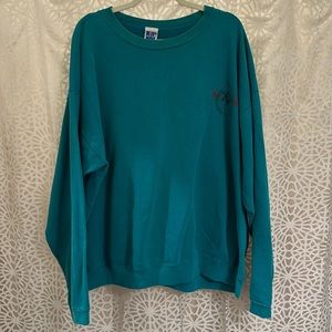 🎲 Vintage Blue Wave Teal Las Vegas Nevada Sweatshirt
